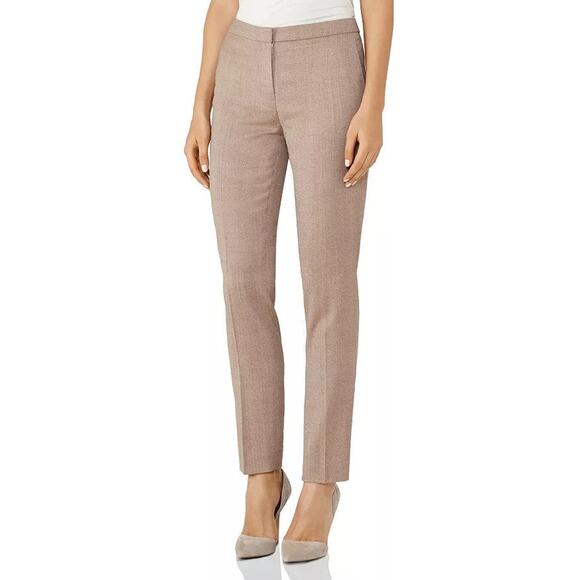 Reiss Turner Tailored Trouser - US 8 - Burnt Rose